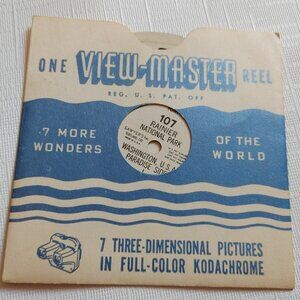 View Master Rainier National Park Reel 107